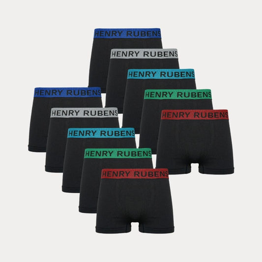 Microfiber Boxershort 10 - Pack - Henry Rubens