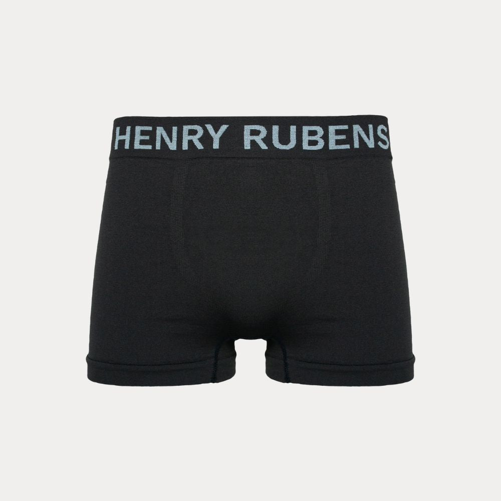 Microfiber Boxershort 10 - Pack Black - Henry Rubens