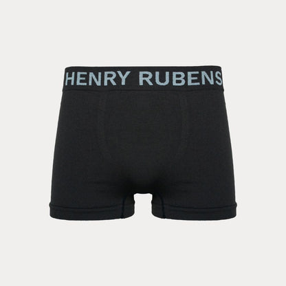 Microfiber Boxershort 10 - Pack Black - Henry Rubens